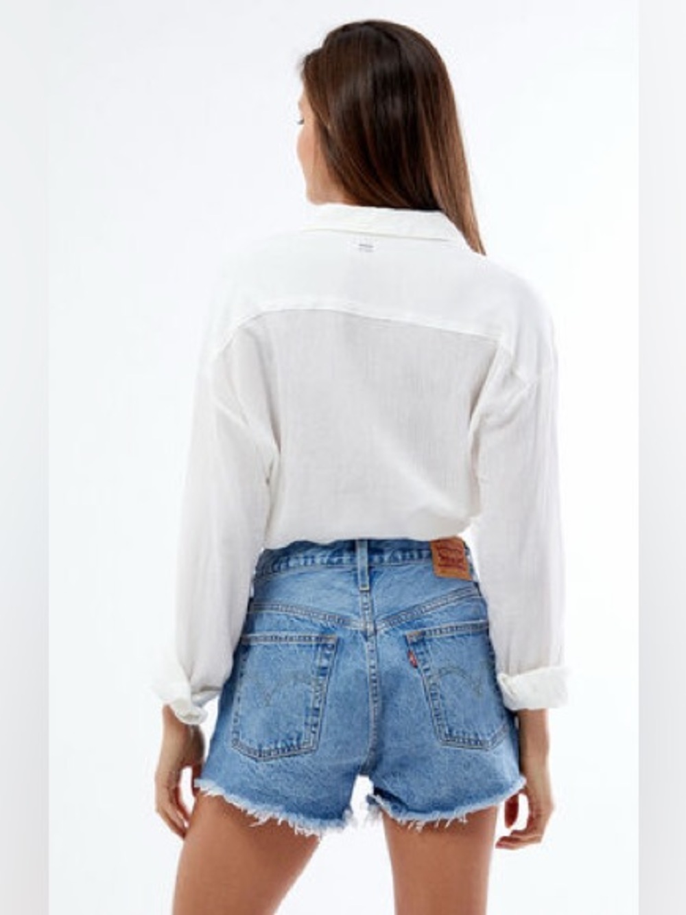 Levi's Women's 501 Original High-Rise Jean Shorts In Quiet Riot.